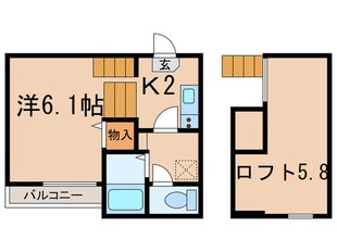 charme sauleの物件間取画像